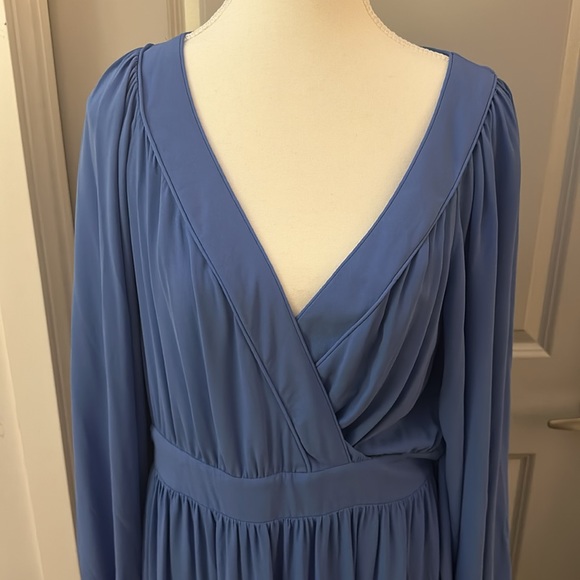 Tahari Blue Dress - Picture 2 of 3
